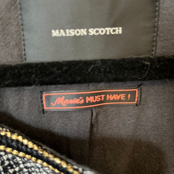 Maison Scotch Brand New - Tweed Chanel-esque cropped blazer - Picture 6 of 6